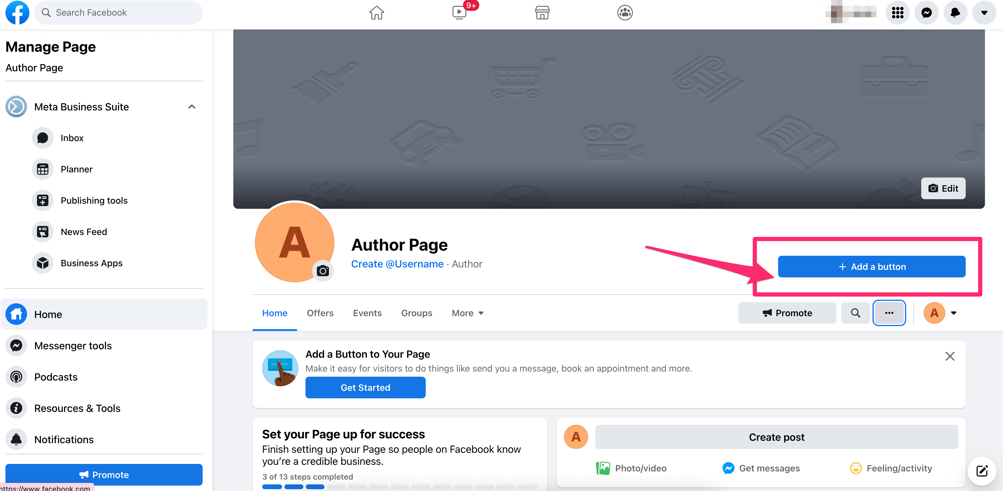 How To Optimize your Facebook Author Page to Sell Books 5