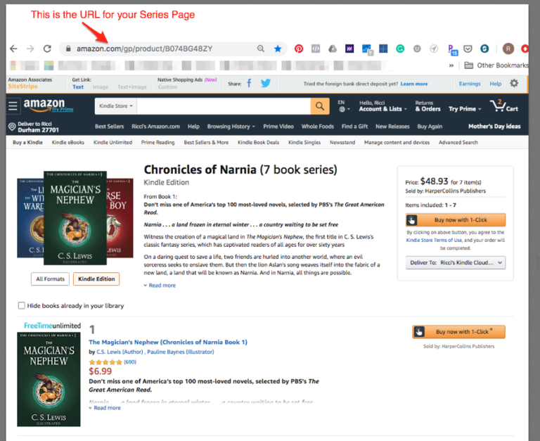 how to create a book through amazon