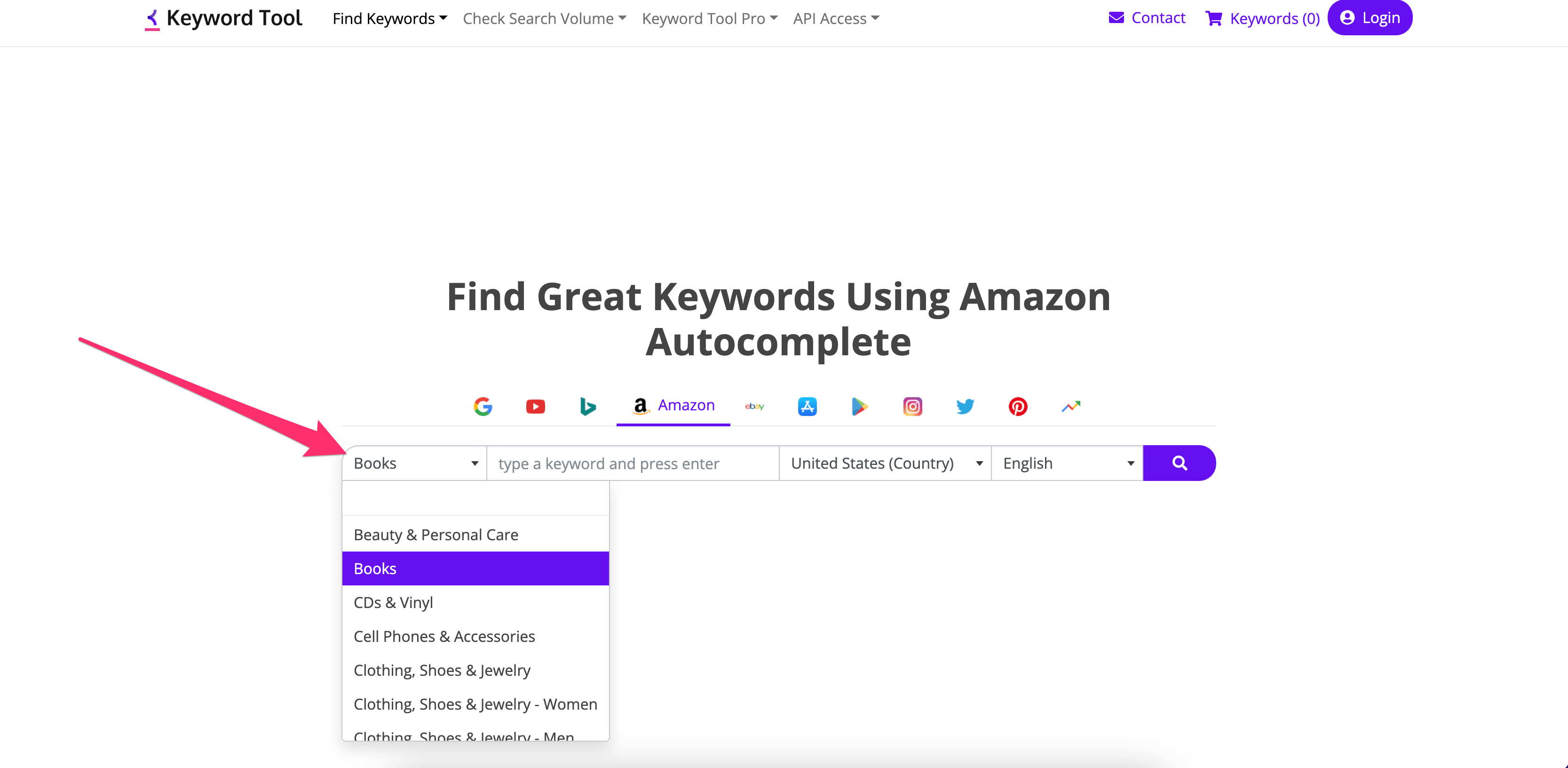 amazon keyword research tool