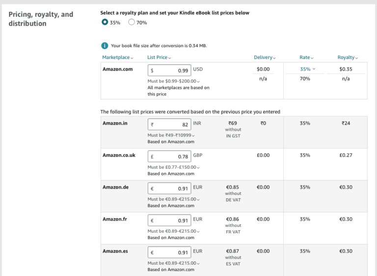 How to Change Your eBook Price on Amazon KDP (Kindle Direct Publishing