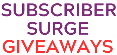 Subscriber Surge Giveaways Logo Transparent