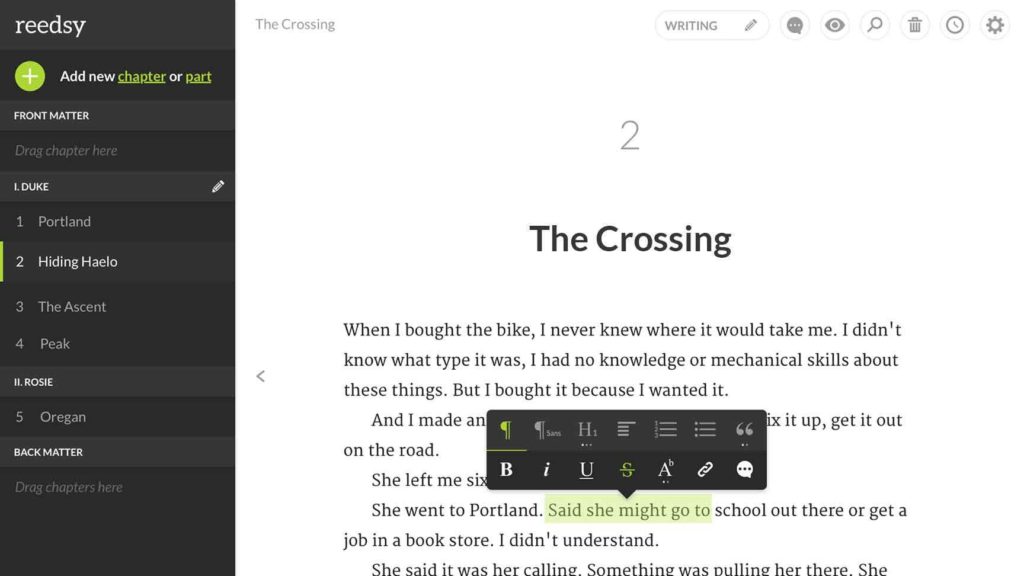Reedsy book marketing tool